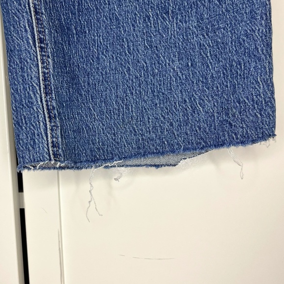 H&M Medium Blue Wash Slightly Cropped Jeans Size 10 - Picture 5 of 9